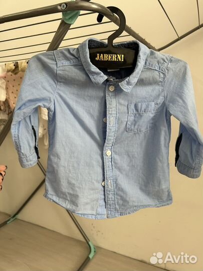 Рубашка на мальчика нм 74