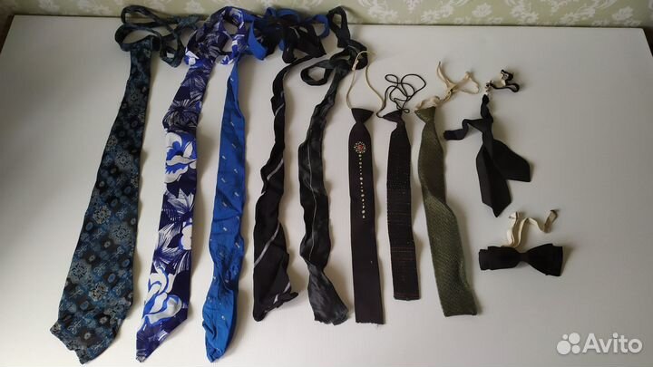 Винтажные галстуки СССР 50 х военные