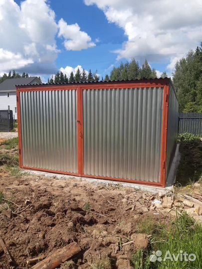 Гараж металлический