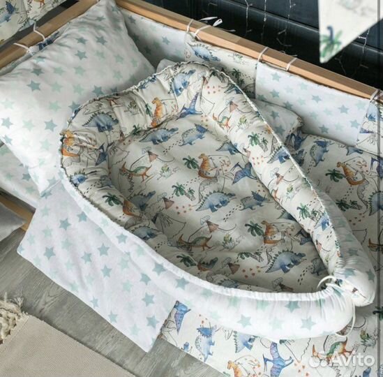 Кокон для новорожденных, матрас, топпер