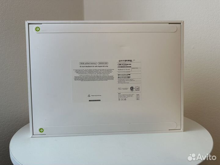 Apple macbook air 15 2024 m3 16gb 256gb