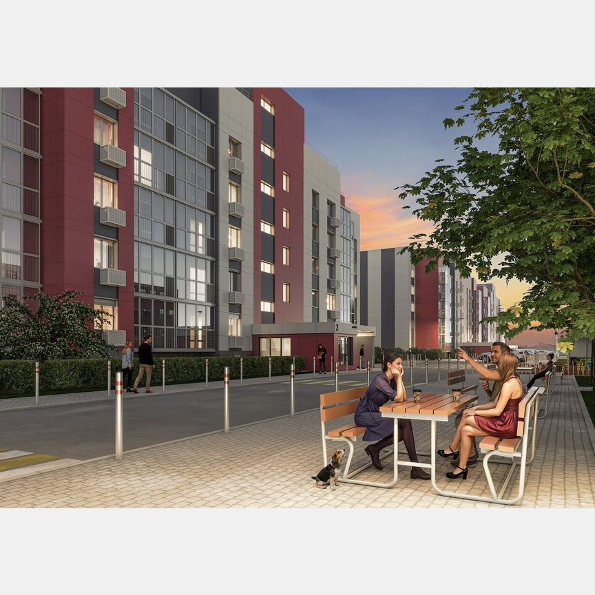 2-к. квартира, 49,8 м², 2/5 эт.