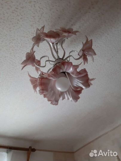Люстра потолочная бу