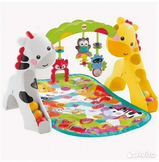 Игровой центр, развивающий коврик Fisher price