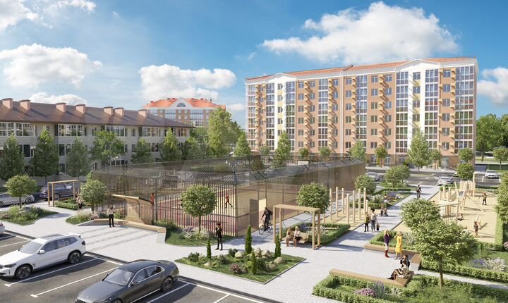 2-к. квартира, 56,5 м², 6/7 эт.