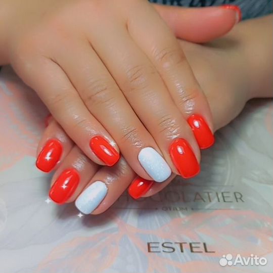 Маникюр+shellak, наращивание,педикюр