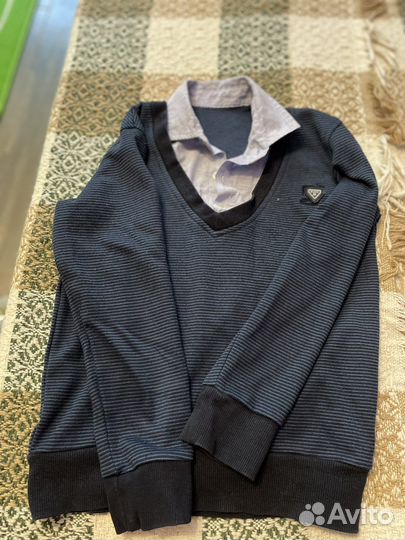 Рубашки для мальчика рост 122-128