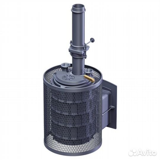 Чугунная печь для бани avangard зк 30 (П2) Ураган