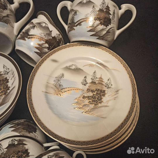 Сервиз, чайник, чашки/все в описании