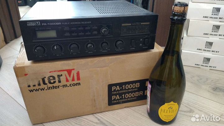 Inter-M усилитель с радио 35Вт