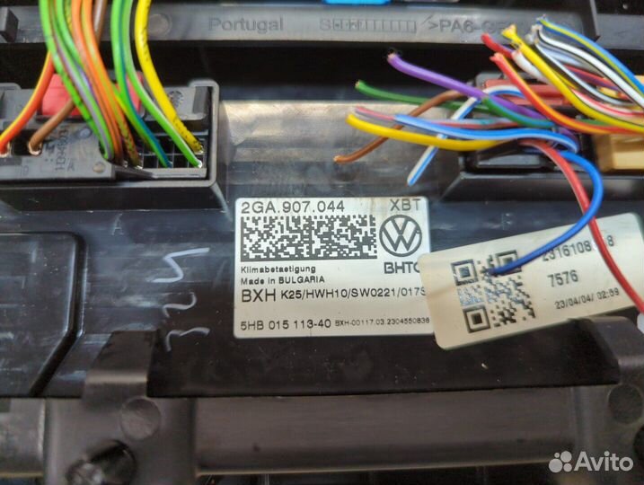 Переключатель отопителя (печки) Volkswagen T-Roc 2021, 2023