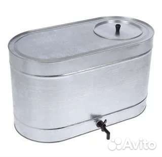 Бак оцинкованный (55-180 литров). Новый. Доставка
