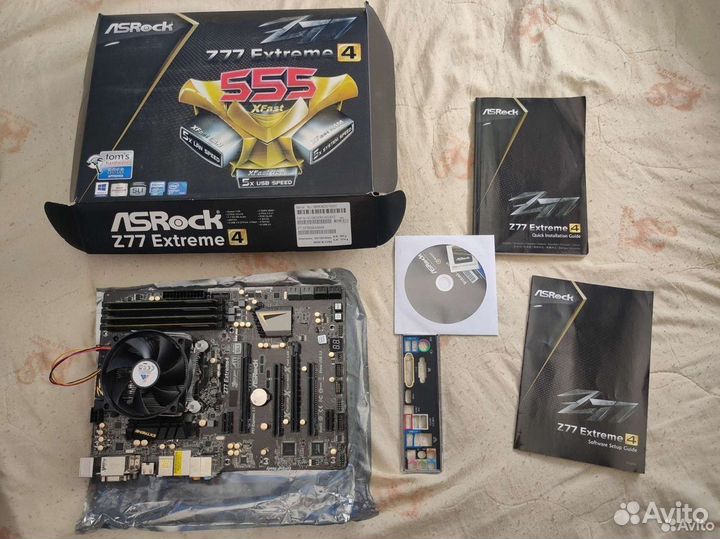 Материнская плата ASRock z77 extreme 4 LGA1155