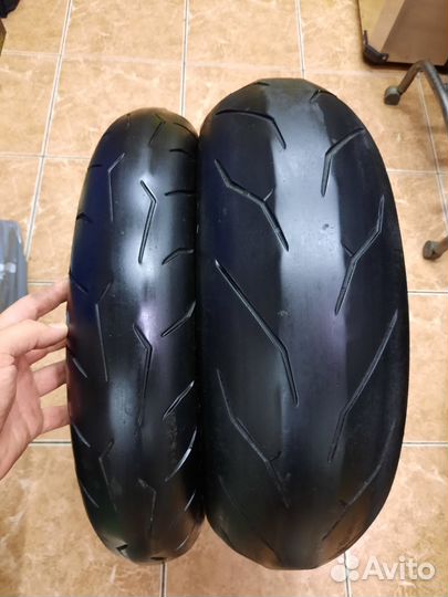 180/55-17 моторезина б.у Pirelli