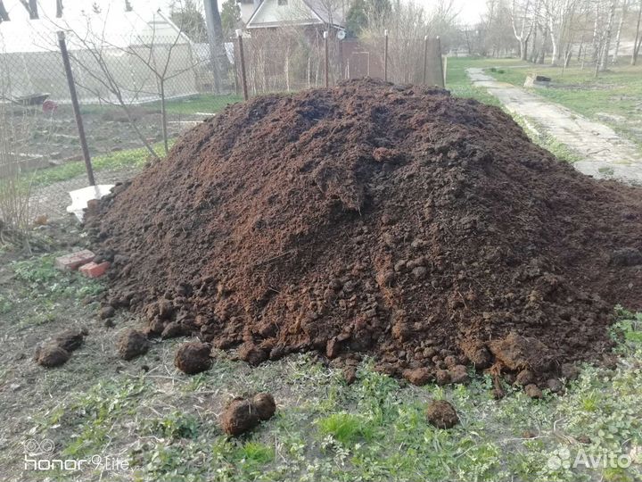 Навоз перегной конский