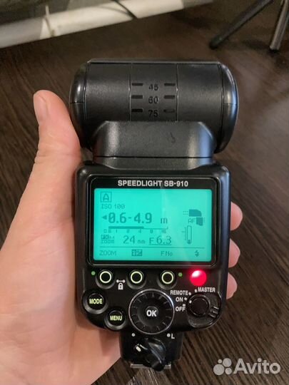 Вспышка nikon sb 910