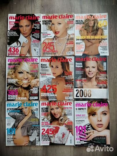 Журнал Marie Claire 2000-2012