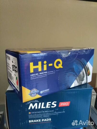 Передние тормозные колодки Hi-q Rio/Solaris
