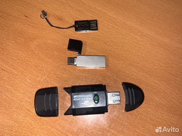 Картридер usb 2.0 для microSD карт