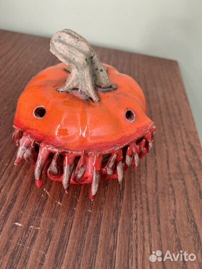 Подсвечник тыква