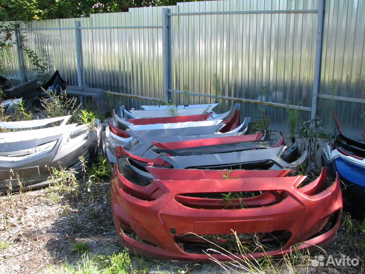 Hyundai Solaris Бампер 2011-2017 3000р за шт