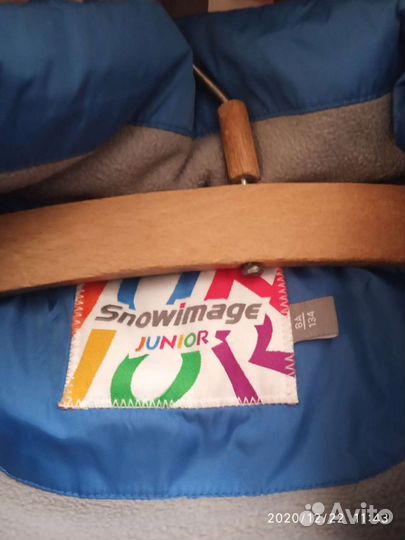 Куртка зимняя на мальчика 134 размер