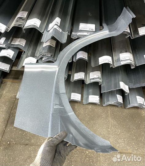 Арка левая Opel Corsa C 2000-2006 (Klokkerholm)