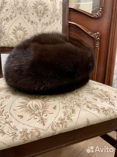 Берет норковый