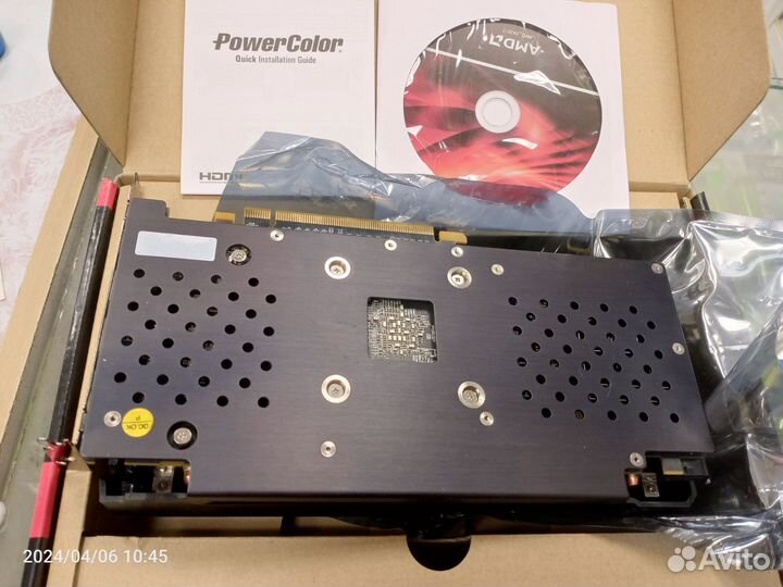 PowerColor RedDragon RX 570 4GBgddr5 rх580(2048SP)