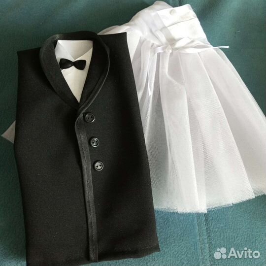 Свадебные бокалы ручной работы