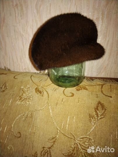 Шапка норковая женская бу