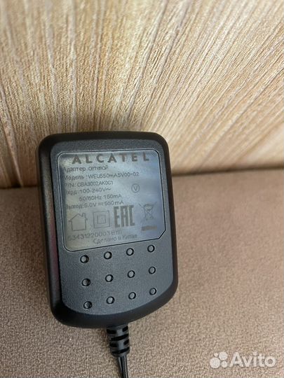 Зарядное устройство Alcatel