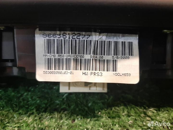 Приборная панель Citroen C3 Picasso 2009