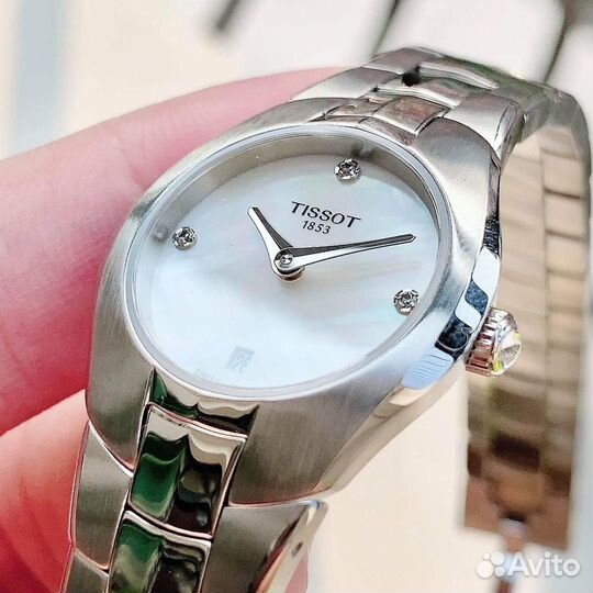 Женские Tissot T-Round 3 бриллианта