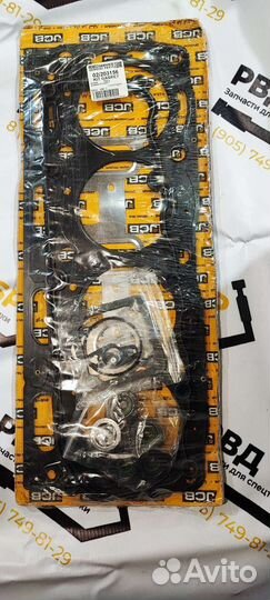 Комплект прокладок верхний perkins RG 02/203156