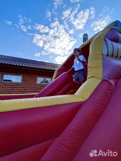 Аренда надувного батута «Пиратский корабль»