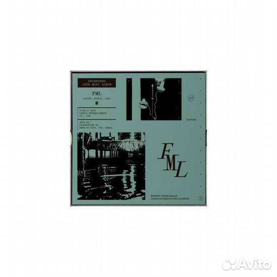 Альбомы seventeen fml (зеленый и лимитка)