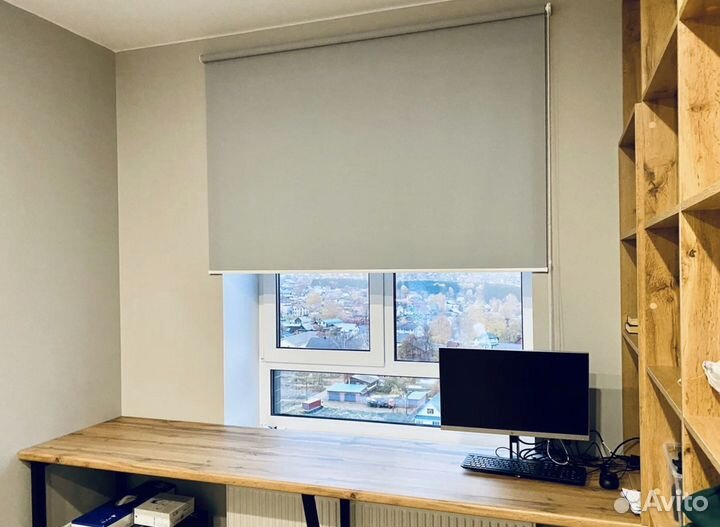 Рулонные шторы день ночь