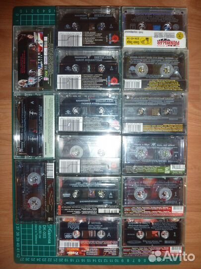 Аудиокассеты рок