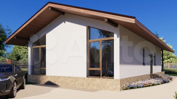 Коттедж 121 м² на участке 6,7 сот.