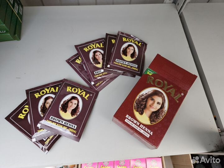 Индийская хна для волос и бровей. Только опт