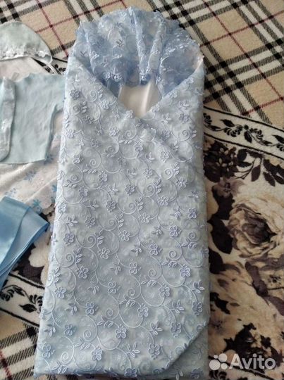 Конверт на выписку для мальчика лето