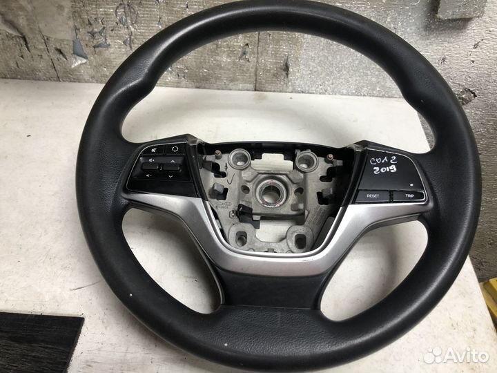 Руль на Hyundai Solaris 2