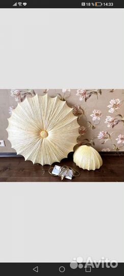 Люстра и светильник