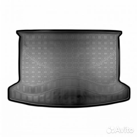 Ковер багажник для kia rio x-line, 2 017, поли