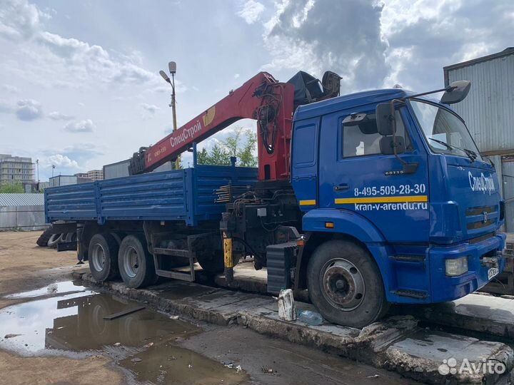 КамАЗ 65115 с КМУ, 2018