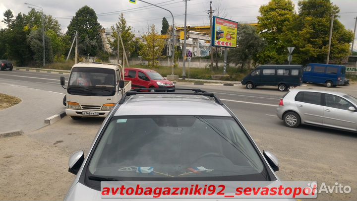 Рейлинги продольные на Toyota RAV 4 c 2013 г.в