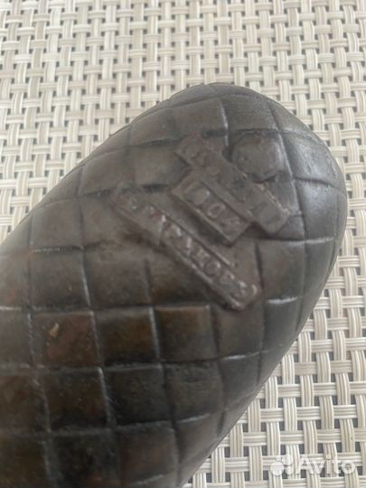 Антикварная пепельница 1904 г чугун