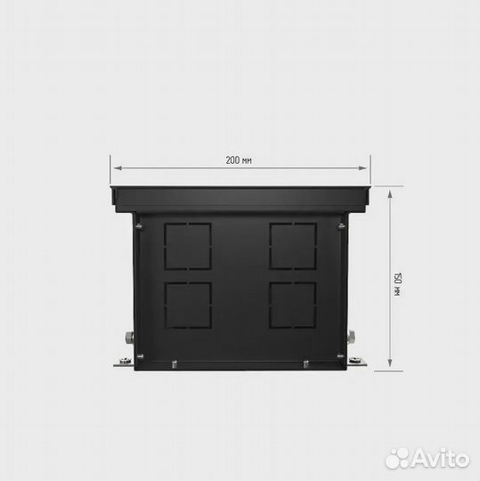 Внутрипольный конвектор Royal Thermo Atrium 150/20