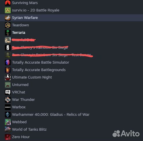 Аренда аккаунта steam